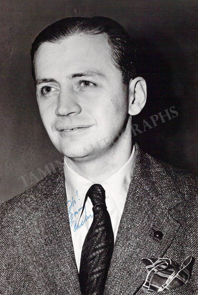 Tucker, Tommy - Signed Photograph