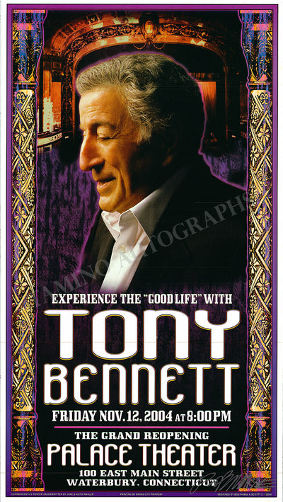 Bennett, Tony - Poster Signed by Bob Masse