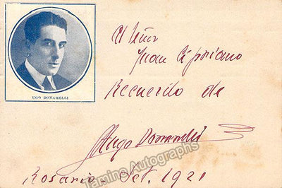 Donarelli, Ugo - Signed Postcard