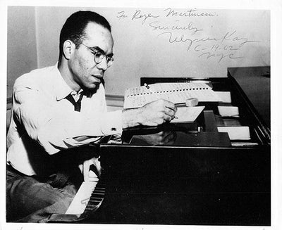 Kay, Ulysses - Signed Photograph 1962