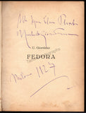 Giordano, Umberto - Signed Score of "Fedora"