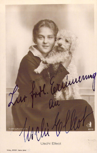 Elleot, Uschi - Signed Photograph