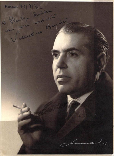 Bucchi, Valentino - Signed Photo 1962