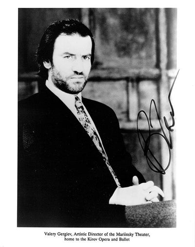 Gergiev, Valery - Signed Photo