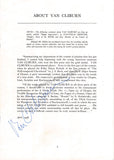 Cliburn, Van - Signed Program London 1958