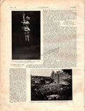 Nijinsky, Vaslav - Large Signed Print Paris Debut 1909