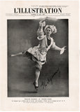 Nijinsky, Vaslav - Large Signed Print Paris Debut 1909