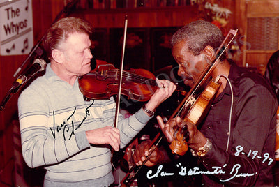 Brown, Clarence Gatemouth - Clements, Vassar - Double Signed Photograph