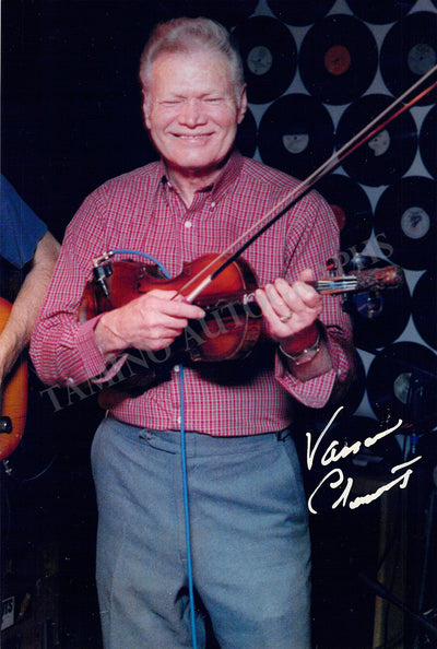Clements, Vassar - Signed Photograph