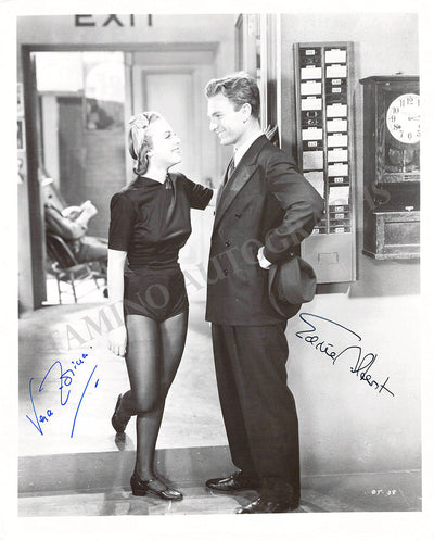 Zorina, Vera - Albert, Eddie - Double Signed Photograph in "On Your Toes"