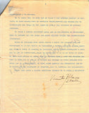 Blasco Ibañez, Vicente - Typed Letter Signed 1923