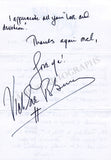 Robinson, Vicki Sue - Autograph Letter Signed 1979
