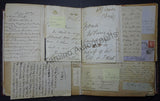 Victorian Era Album of Letters & Clips 1875