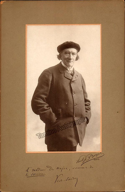 Sardou, Victorien - Large Signed Photograph