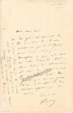 Sardou, Victorien - Autograph Note Signed & Photo