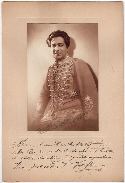 Flemming, Viktor - Large Signed Photograph