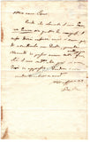 Bellini, Vincenzo - Autograph Letter Signed