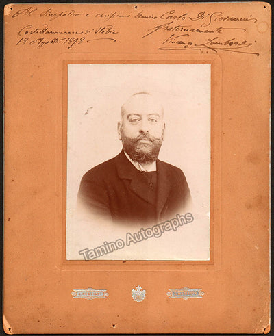 Lombardi, Vincenzo - Signed Photograph