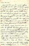 Santini, Vincenzo Felice - Autograph Letter Signed 1832