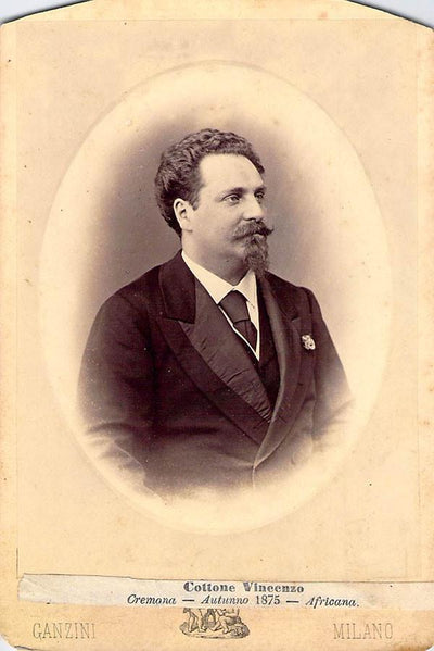Cottone, Vincenzo - Signed Cabinet Photograph