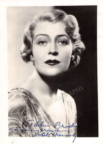 Hemming, Violet - Signed Photo