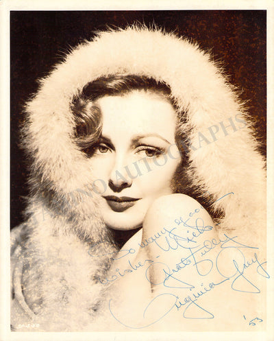 Grey, Virginia - Signed Photograph 1953