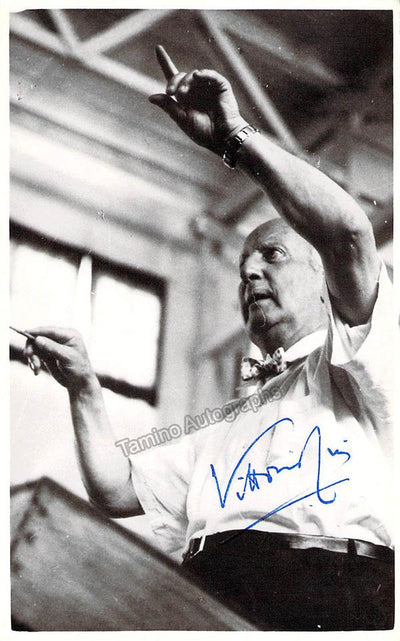 Gui, Vittorio - Signed Photo Conducting