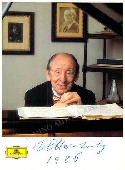 Horowitz, Vladimir - Signed Photo