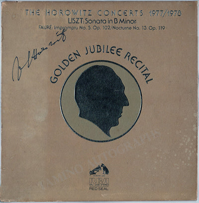 Horowitz, Vladimir - Signed LP Record