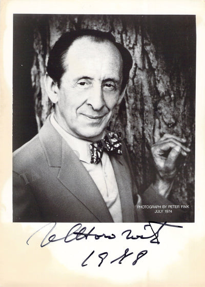 Horowitz, Vladimir - Signed Photograph