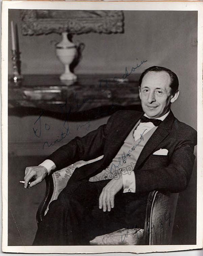 Horowitz, Vladimir - Signed Photo 1984