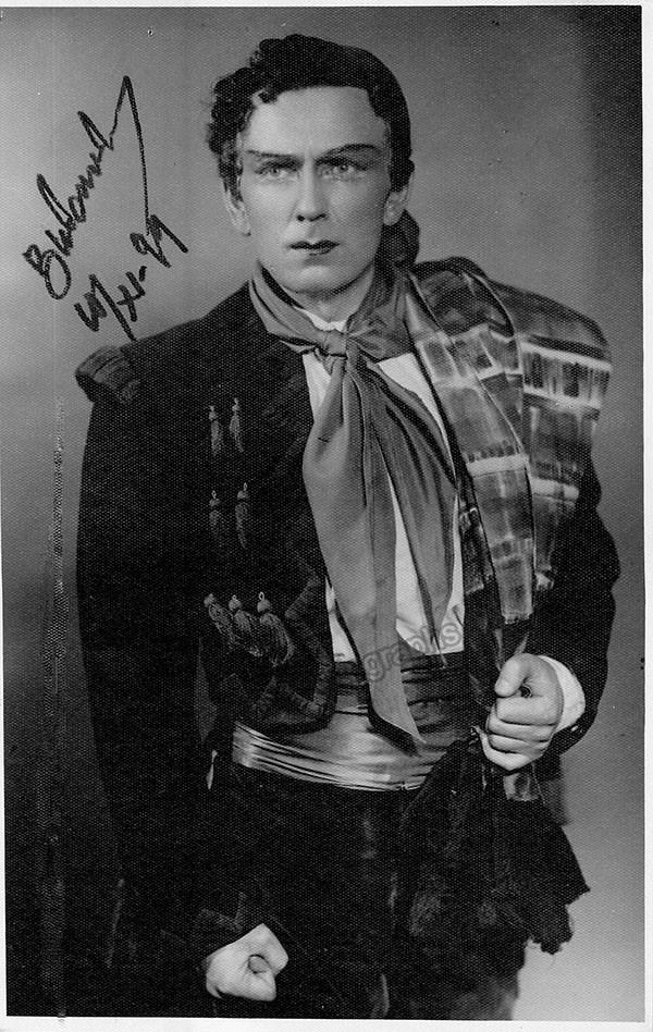 Ivanovsky, Vladimir - Signed Photo as Don Jose