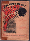 Wagner in Caricatures - Signed by Author John Grand-Carteret 1893