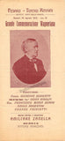 Wagner, Richard - Set of 2 Centennial Concert Programs Pesaro 1913