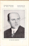Gieseking, Walter - Signed Program Antwerp 1938