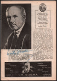 Gieseking, Walter - Signed Program Teatro Colon 1948