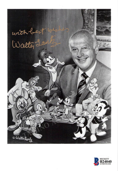 Lantz, Walter - Signed Photo