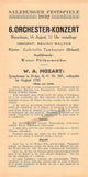 Walter, Bruno - Program Lot 1929-1934