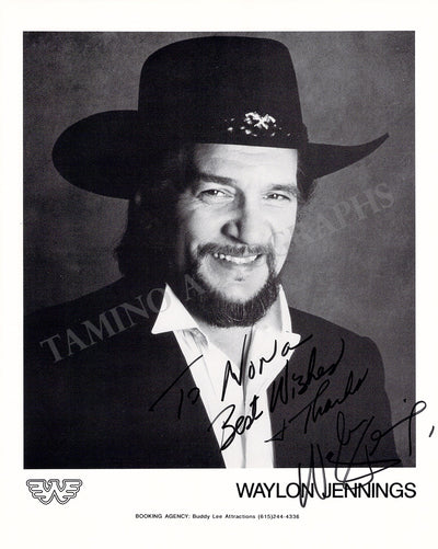 Jennings, Waylon - Signed Photograph
