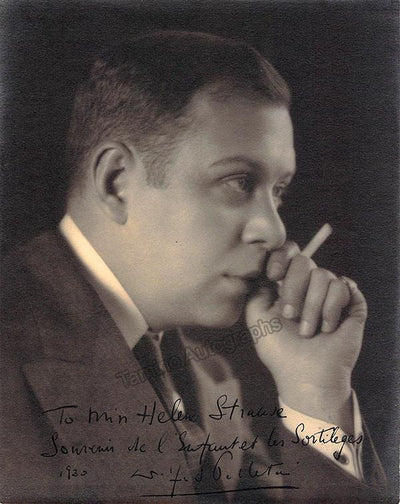 Pelletier, Wilfred - Signed Photograph 1930