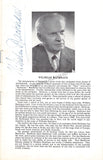 Backhaus, Wilhelm - Signed Program London 1961