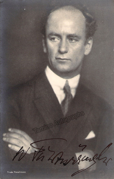 Furtwangler, Wilhelm - Signed Photo