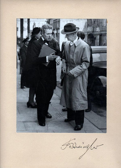 Furtwangler, Wilhelm - Large Signed Photograph