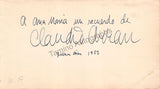 Furtwangler, Wilhelm - Arrau, Claudio - Double Signed Album Page