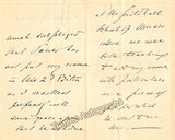 Ganz, Wilhelm - Autograph Letter Signed 1903