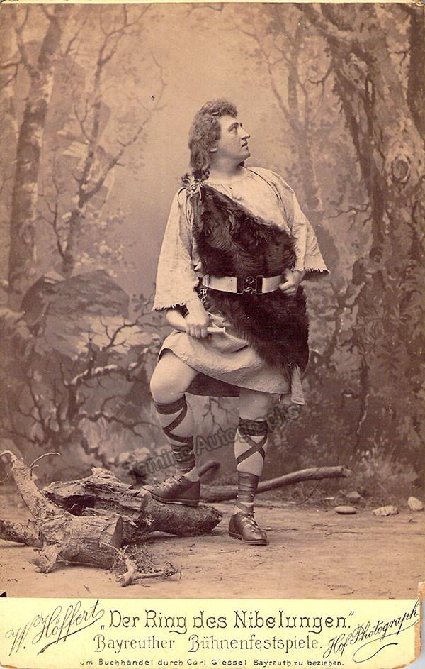 Gruning, Wilhem - Cabinet Photo as Siegfried