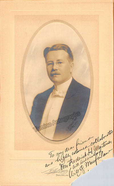 MacFarlane, Will Charles - Signed Photograph