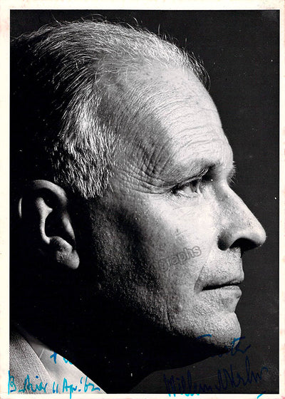 Otterloo, Willem van - Signed Photograph 1962