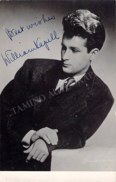 Kapell, William - Signed Photograph