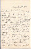 Bennett, William Sterndale - Set of Two Autograph Letters Signed